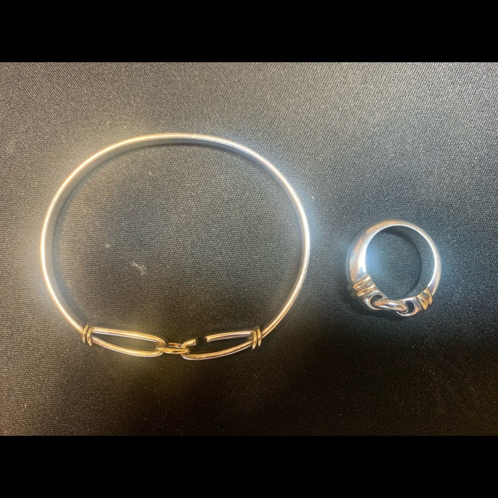 Tiffany & Co Bangle Bracelet and Ring - Picture 2 of 12